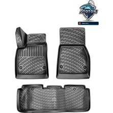 Rizline Tesla Model S 2017 Sedan 3D Havuzlu Paspas Seti & Karton Koku