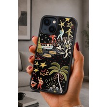 BG AKSESUAR iPhone 15 Uyumlu Amazonia Desenli Kamera Korumalı Darbelere Dayanıklı Kılıf
