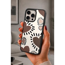 BG AKSESUAR iPhone 14 Pro Max Uyumlu Romantik Desenli Kamera Korumalı Darbelere Dayanıklı Kılıf