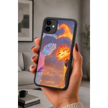 BG AKSESUAR iPhone 11 Uyumlu Elemental Desenli Kamera Korumalı Darbelere Dayanıklı Kılıf