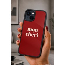 BG AKSESUAR iPhone 14 Plus Uyumlu Moncheri Desenli Kamera Korumalı Darbelere Dayanıklı Kılıf