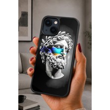BG AKSESUAR iPhone 14 Plus Uyumlu Klasik Desenli Kamera Korumalı Darbelere Dayanıklı Kılıf