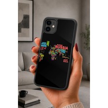 BG AKSESUAR iPhone 11 Uyumlu Ülkeler Desenli Kamera Korumalı Darbelere Dayanıklı Kılıf