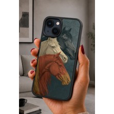 BG AKSESUAR iPhone 15 Uyumlu Barokat Desenli Kamera Korumalı Darbelere Dayanıklı Kılıf