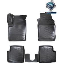 Rizline Fiat Panda 2007 Hb 3D Havuzlu Paspas Seti & Karton Koku
