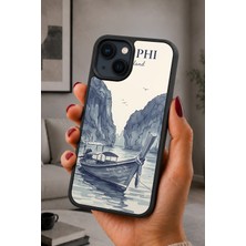 BG AKSESUAR iPhone 15 Uyumlu Phiphi Desenli Kamera Korumalı Darbelere Dayanıklı Kılıf