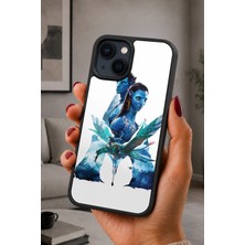 BG AKSESUAR iPhone 14 Plus Uyumlu Uzaylı Desenli Kamera Korumalı Darbelere Dayanıklı Kılıf