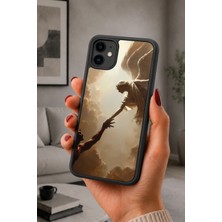 BG AKSESUAR iPhone 12 Uyumlu Iblis Desenli Kamera Korumalı Darbelere Dayanıklı Kılıf