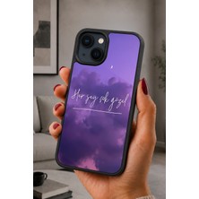 BG AKSESUAR iPhone 14 Plus Uyumlu Güzel Desenli Kamera Korumalı Darbelere Dayanıklı Kılıf