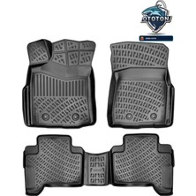 Rizline Toyota Tacoma 2020 Pick Up 3D Havuzlu Paspas Seti & Karton Koku