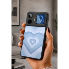 BG AKSESUAR General Mobile GM26 Pro Uyumlu Sevgililer Desenli Kamera Korumalı Darbelere Dayanıklı Kılıf
