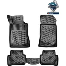 Rizline Mercedes-Benz C Serisi 2004 W203 Sedan 3D Havuzlu Paspas Seti & Karton Koku