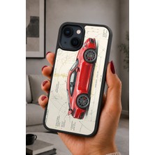 BG AKSESUAR iPhone 14 Plus Uyumlu Konsept Desenli Kamera Korumalı Darbelere Dayanıklı Kılıf