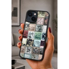 BG AKSESUAR iPhone 15 Uyumlu Sıvı Desenli Kamera Korumalı Darbelere Dayanıklı Kılıf