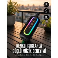 Taşınabilir Şarjlı Bluetooth Hoparlör Güçlü Bas Yeni Nesil - Lisinya