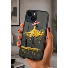 BG AKSESUAR iPhone 13 Mini Uyumlu Sokaklambası Desenli Kamera Korumalı Darbelere Dayanıklı Kılıf