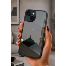 BG AKSESUAR iPhone 14 Plus Uyumlu Allah Desenli Kamera Korumalı Darbelere Dayanıklı Kılıf