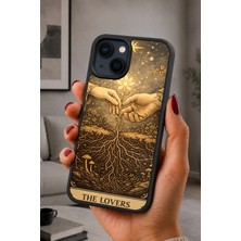 BG AKSESUAR iPhone 13 / 14 Uyumlu Aşıklar Desenli Kamera Korumalı Darbelere Dayanıklı Kılıf