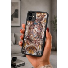 BG AKSESUAR iPhone 12 Uyumlu Barok Desenli Kamera Korumalı Darbelere Dayanıklı Kılıf
