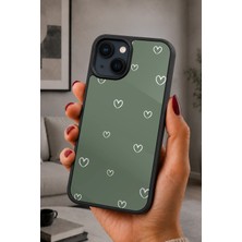 BG AKSESUAR iPhone 14 Plus Uyumlu Haki Desenli Kamera Korumalı Darbelere Dayanıklı Kılıf