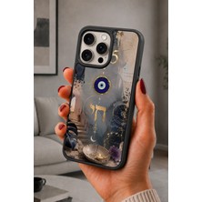 BG AKSESUAR iPhone 14 Pro Uyumlu Numeroloji Desenli Kamera Korumalı Darbelere Dayanıklı Kılıf