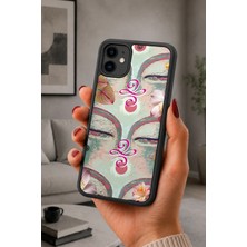 BG AKSESUAR iPhone 12 Uyumlu Lotus Desenli Kamera Korumalı Darbelere Dayanıklı Kılıf