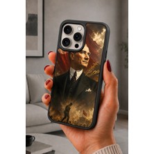 BG AKSESUAR iPhone 14 Pro Max Uyumlu Asker Desenli Kamera Korumalı Darbelere Dayanıklı Kılıf