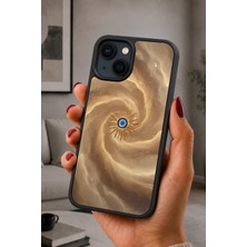 BG AKSESUAR iPhone 13 / 14 Uyumlu Kozmiknazar Desenli Kamera Korumalı Darbelere Dayanıklı Kılıf