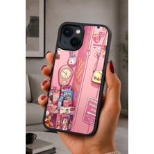 BG AKSESUAR iPhone 14 Plus Uyumlu Tatlılık Desenli Kamera Korumalı Darbelere Dayanıklı Kılıf