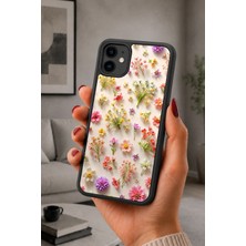 BG AKSESUAR iPhone 11 Uyumlu Dahlia Desenli Kamera Korumalı Darbelere Dayanıklı Kılıf