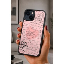 BG AKSESUAR iPhone 15 Uyumlu Matematik Desenli Kamera Korumalı Darbelere Dayanıklı Kılıf