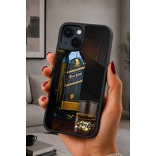 BG AKSESUAR iPhone 14 Plus Uyumlu Bluelabel Desenli Kamera Korumalı Darbelere Dayanıklı Kılıf