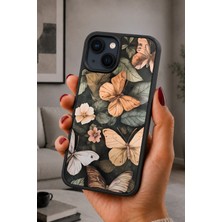 BG AKSESUAR iPhone 15 Uyumlu Desen Desenli Kamera Korumalı Darbelere Dayanıklı Kılıf