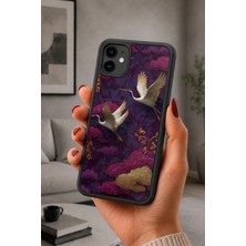 BG AKSESUAR iPhone 12 Uyumlu Asya Desenli Kamera Korumalı Darbelere Dayanıklı Kılıf