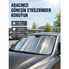 Araba Güneşliği Alüminyum Yansıtıcı Yüzeyle Etkili Isı Koruması - Lisinya