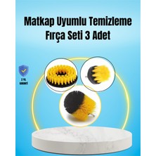 Yağ, Kir ve Pas Temizliği Için Güçlü Naylon Kıllı Temizlik Fırçası - Lisinya
