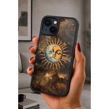 BG AKSESUAR iPhone 15 Uyumlu Astral Desenli Kamera Korumalı Darbelere Dayanıklı Kılıf