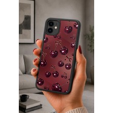 BG AKSESUAR iPhone 11 Uyumlu Fiyonklu Desenli Kamera Korumalı Darbelere Dayanıklı Kılıf