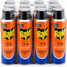 Raid Karasinek ve Sivrisinek Öldürücü ve Savar Püskürtme Sprey 300ML Sprey Kokusuz