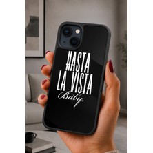 BG AKSESUAR iPhone 15 Uyumlu Hastalavistababy Desenli Kamera Korumalı Darbelere Dayanıklı Kılıf