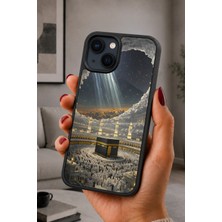 BG AKSESUAR iPhone 15 Uyumlu Mescid Desenli Kamera Korumalı Darbelere Dayanıklı Kılıf