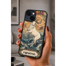 BG AKSESUAR iPhone 15 Plus Uyumlu Keçi Desenli Kamera Korumalı Darbelere Dayanıklı Kılıf
