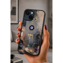 BG AKSESUAR iPhone 13 Mini Uyumlu Numeroloji Desenli Kamera Korumalı Darbelere Dayanıklı Kılıf