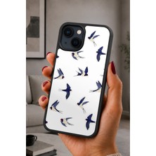 BG AKSESUAR iPhone 14 Plus Uyumlu Uçuş Desenli Kamera Korumalı Darbelere Dayanıklı Kılıf