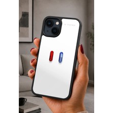 BG AKSESUAR iPhone 14 Plus Uyumlu Kapsül Desenli Kamera Korumalı Darbelere Dayanıklı Kılıf