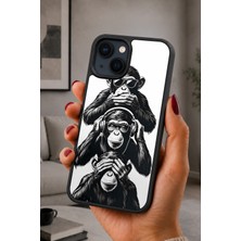 BG AKSESUAR iPhone 14 Plus Uyumlu Omerta Desenli Kamera Korumalı Darbelere Dayanıklı Kılıf