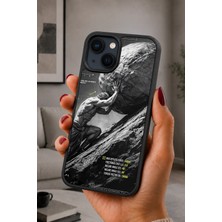 BG AKSESUAR iPhone 14 Plus Uyumlu Sisyphus Desenli Kamera Korumalı Darbelere Dayanıklı Kılıf