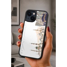 BG AKSESUAR iPhone 14 Plus Uyumlu Mescit Desenli Kamera Korumalı Darbelere Dayanıklı Kılıf