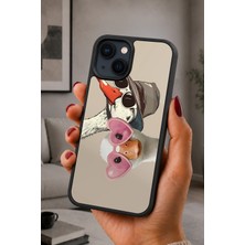 BG AKSESUAR iPhone 14 Plus Uyumlu Havalıördekler Desenli Kamera Korumalı Darbelere Dayanıklı Kılıf