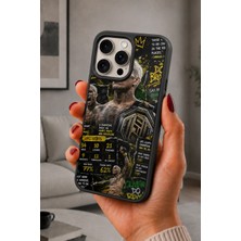 BG AKSESUAR iPhone 14 Pro Uyumlu Oliveira Desenli Kamera Korumalı Darbelere Dayanıklı Kılıf